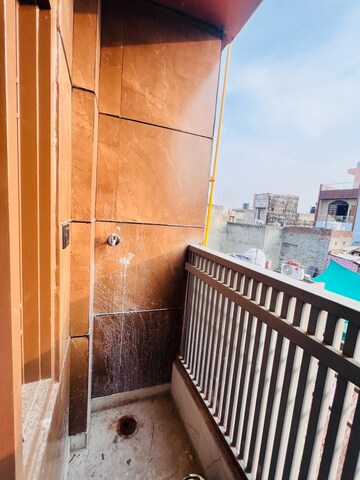 Balcony in 2 BHK Builder Floor at Bhola Nath Nagar – for Rent