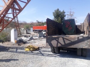  Industrial Plot – Exterior View View at Airport Road - for Sale