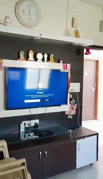 Living Room in 1 BHK Apartment at Chandkheda – for Rent