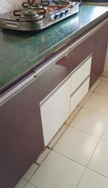 Kitchen in 1 BHK Apartment at Chandkheda – for Rent