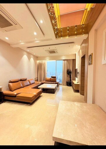 Living Room in 4 BHK Apartment at Kabra Metro One, Andheri West – for Rent