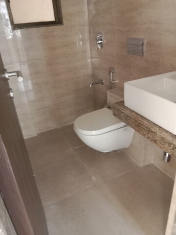 Bathroom in 2 BHK Apartment at Sunteck West World, Tivri – for Rent