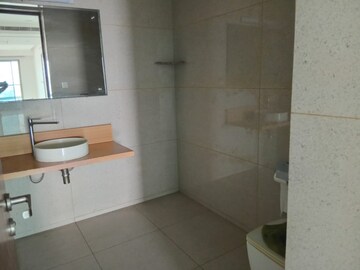 Bathroom in 4 BHK Apartment at Jayabheri The Peaks, Narsingi – for Rent