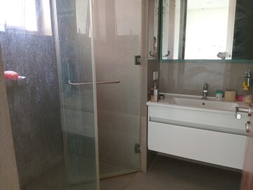 Bathroom in 4 BHK Apartment at Jayabheri The Peaks, Narsingi – for Rent