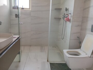 Bathroom in 4 BHK Apartment at Jayabheri The Peaks, Narsingi – for Rent