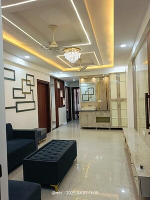 Kitchen in 3 BHK Apartment at Mansarovar Extension – for Sale