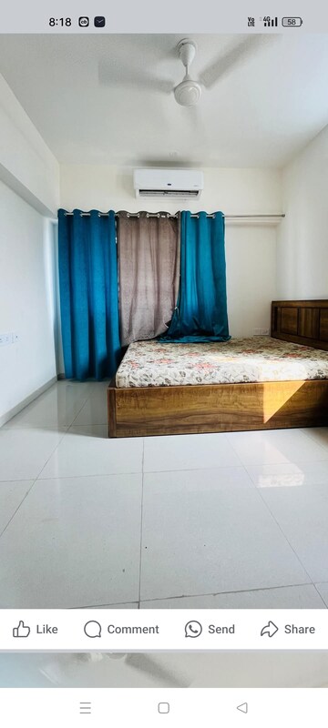 Bedroom in 1 RK Apartment at Romell Diva, Malad West – for Rent