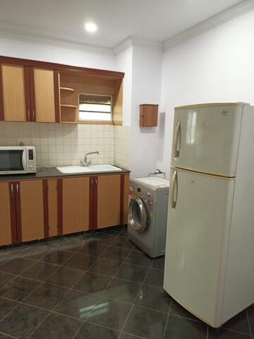 Kitchen in 3 BHK Apartment at Prestige High Fields Gachibowli, Gachibowli – for Rent