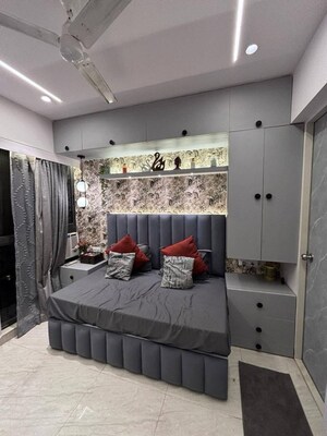 Master Bedroom in 2 BHK Apartment at Lodha Crown Quality Homes, Saket Complex – for Sale