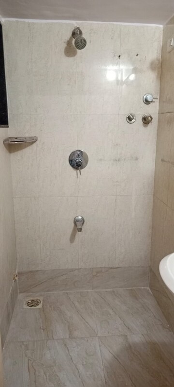 Bathroom in 1 BHK Apartment at Kshitija Shree Laxmi Residency, Byculla West – for Rent