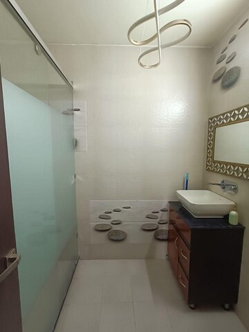 Bathroom in 3 BHK Apartment at Greater Mohali – for Rent