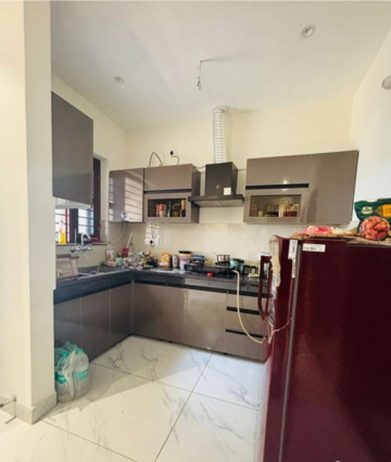 Kitchen in 2 BHK Builder Floor at Greater Mohali – for Rent
