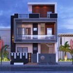 2 BHK + Pooja Room 1500 Sq.Ft. Independent House in 3bhk, 152 Gaj 20/68.6