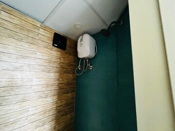 Bathroom in 1 BHK Apartment at Lodha Crown Quality Homes, Majiwada – for Rent