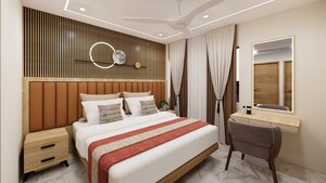 Bedroom in 1 BHK Apartment at Anand Yog Society, Viman Nagar – for Sale