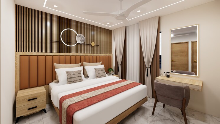 Bedroom, anand-yog-society 1 Bedroom 800 Sq.Ft. Apartment In Viman Nagar Pune 8865957