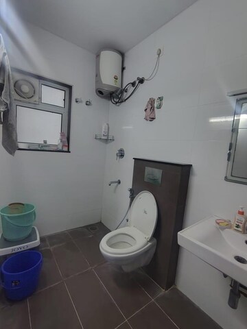 Bathroom in 2 BHK Apartment at Bren Paddington, Sarjapur Road – for Rent