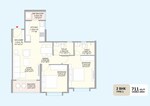 2 BHK 711 Sq.Ft. Apartment in Little Earth Apartments