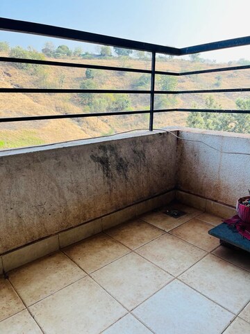 Balcony in 2 BHK Apartment at Brahma Nancy Brahma Residency, Bavdhan – for Rent