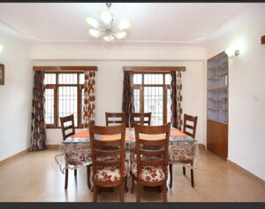 Living Room in 4 BHK Apartment at Vikasnagar – for Sale