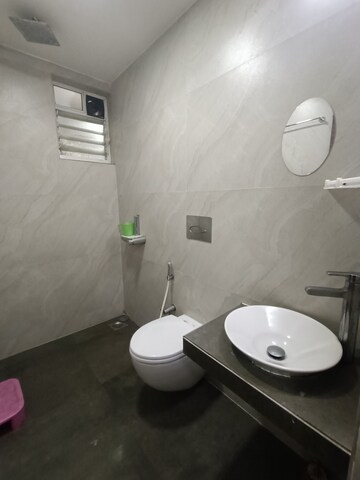 Bathroom in 2 BHK Apartment at Metro The Palms, Nerul – for Rent