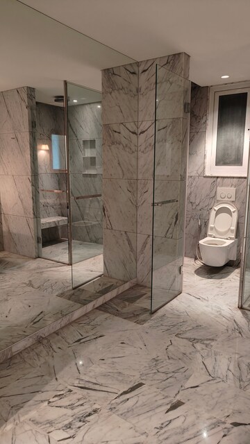 Bathroom in 4 BHK Apartment at Panchshil YooPune, Hadapsar – for Rent