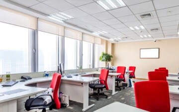 Team Area in Office Space at Pinnacle Business Park, Andheri East – for Rent