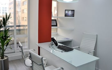 Staircase in Office Space at Pinnacle Business Park, Andheri East – for Rent