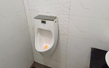 Bathroom in Office Space at Pinnacle Business Park, Andheri East – for Rent