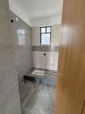 Bathroom in 3 BHK Apartment at Swaraaj Heights, Punawale – for Rent