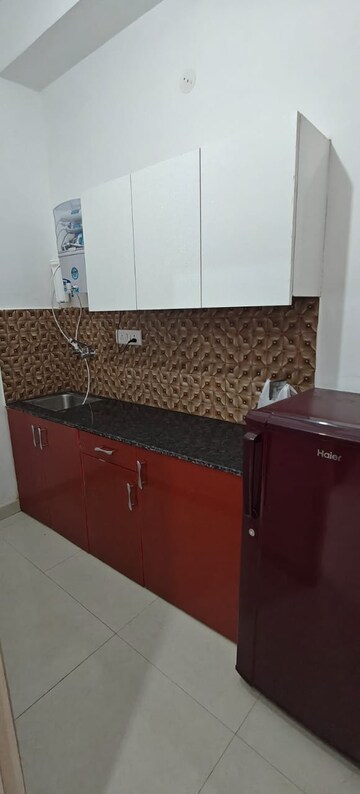 Kitchen in 1 RK Builder Floor at Sushant Lok I – for Rent