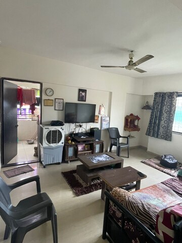 Living Room in 2 BHK Apartment at Wadgaon Sheri – for Rent