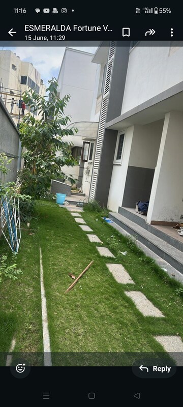 Balcony in 5 BHK Villa at Sri Sreenivasa Esmeralda Fortune, Kondapur – for Rent