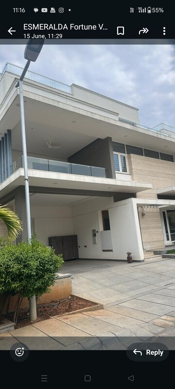 5 BHK Villa For Rent in Sri Sreenivasa Esmeralda Fortune, Kondapur