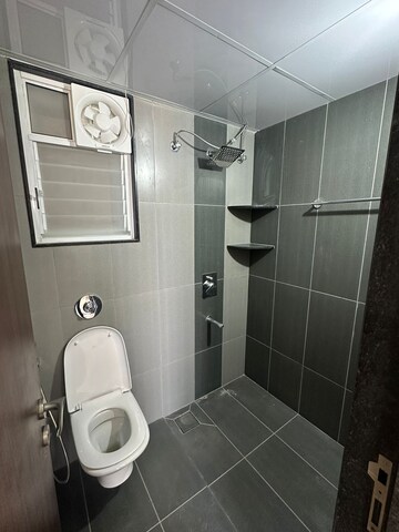 Bathroom in 2 BHK Apartment at Yashwin Orrizonte, Kharadi – for Rent