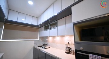 Kitchen in 4 BHK Apartment at Prestige High Fields, Gachibowli – for Rent