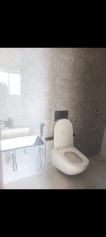 Bathroom in 2 BHK Apartment at Omkar Signet, Malad East – for Rent
