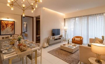 Living Room in 3.5 BHK Apartment at Godrej 101, Sector 79 – for Sale