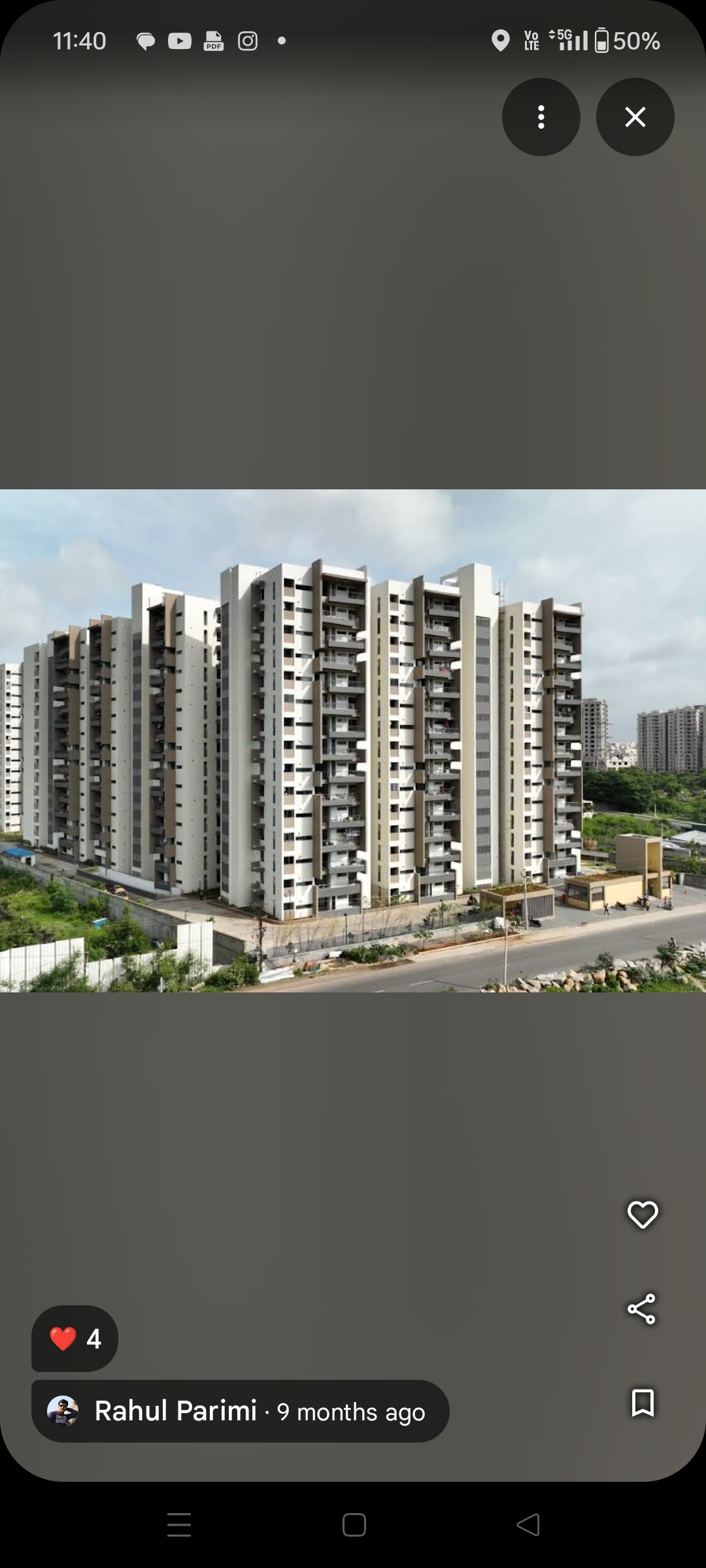 3 BHK + Pooja Room Apartment For Rent in Myscape Sanctuary