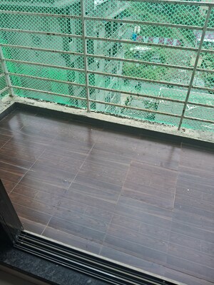 Balcony in 1 BHK Apartment at Ornate Galaxy, Naigaon East – for Sale