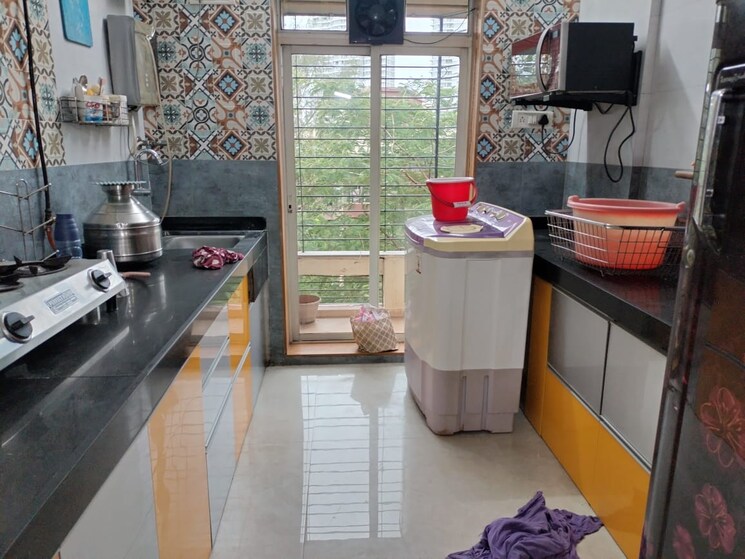 Kitchen, vasant-leela-apartment 1 Bedroom 450 Sq.Ft. Apartment In Ghodbunder Road Thane 8866651