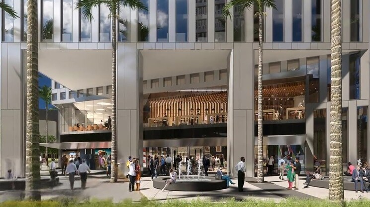 Exterior View, one-lodha-place Commercial Office Space 900 Sq.Ft. In Lower Parel Mumbai 8866594