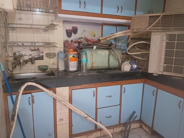 Kitchen, kalkaji 2 Bedroom 900 Sq.Ft. Builder Floor In Kalkaji Delhi 8866650