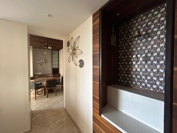 Building Lobby in 3 BHK Apartment at One Hiranandani Park, Ghodbunder Road – for Rent