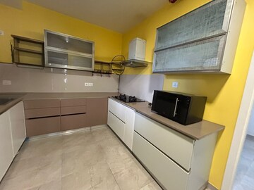 Kitchen in 3 BHK Apartment at One Hiranandani Park, Ghodbunder Road – for Rent