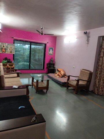 Living Room in 1 BHK Apartment at Erandavane CHS, Erandwane – for Rent