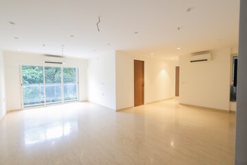 Living Room in 3 BHK Apartment at Narang Rozanne by Courtyard, Pokhran Road No Two – for Sale