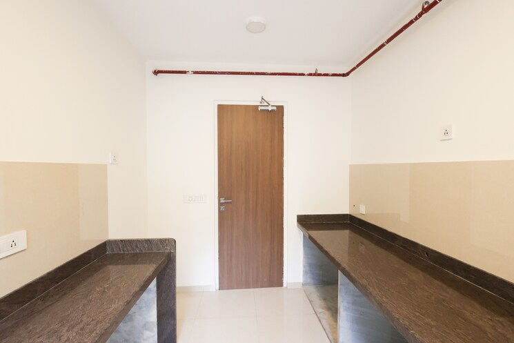 Kitchen, narang-rozanne-by-courtyard 3 Bedroom 1268 Sq.Ft. Apartment In Pokhran Road No Two Thane 8866709