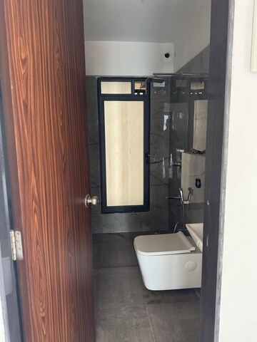 Bathroom in 2 BHK Apartment at Dev Leo Tower, Oshiwara – for Rent