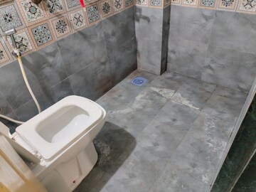 Bathroom in 1 BHK Apartment at Sai Baba Vihar Complex, Ghodbunder Road – for Rent